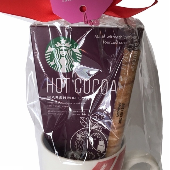 STARBUCKS Mug Valentines Heart Arrows Tall 16oz Coffee Cocoa Stripe NWT - Picture 2 of 8